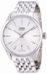 New ORIS Artic Scan Date SS Silver Dial Men's Automatic Watch 733 7642 4031M,MR