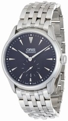 New ORIS Artelier All SS Black Dial Men's Automatic Wristwatch 623 7582 4074M,MR