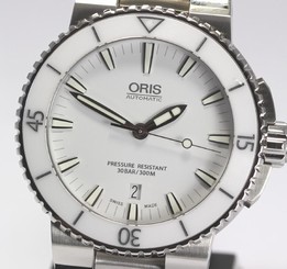 Pre-Owned ORIS Aquis Date Automatic Men's 01 733 7653 4156-07 8 26 01PEB, ML 845960033497