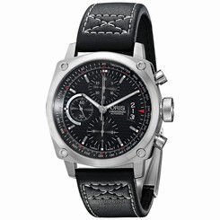Oris 01 674 7616 4154-07 5 22 58FC Mens Black Dial Analog Automatic Watch