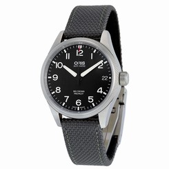 Oris Big Crown ProPilot Automatic Black Dial Grey Fabric Mens Watch