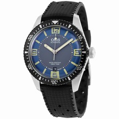 Oris Divers Sixty-Five Blue and Grey Dial Mens Watch 733-7707-4065RS