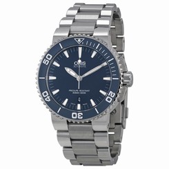 Oris Aquis Blue Dial Mens Watch 733-7653-4155MB