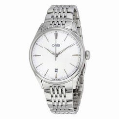 Oris Artelier Silver Dial Automatic Mens Watch 733-7721-4051MB