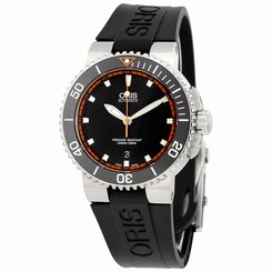 Oris Aquis Date Automatic Black Dial Mens Watch 01 733 7653 4128-07 4 26 34EB