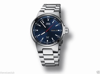 BRAND NEW Oris Williams Day Date Blue Watch 01 735 7716 4155-07 8 24 50