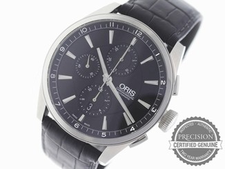 ORIS ARTIX AUTOMATIC CHRONOGRAPH MEN'S 44MM BLACK 01 674 7644 4054-07 5 22 81FC 201302274759
