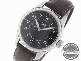 ORIS BIG CROWN SMALL SECOND POINTER DAY BLACK DATE 01 745 7688 4064-07 5 22 77FC
