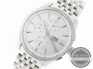ORIS ARTIX AUTOMATIC CHRONOGRAPH SILVER MEN'S 44MM 01 674 7644 4051-07 8 22 80 845960026161