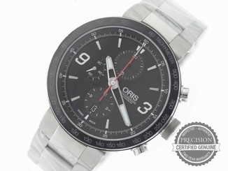 ORIS TT1 CHRONOGRAPH AUTOMATIC CERAMIC BLACK 45MM 01 674 7659 4174-07 8 25 10 845960029285