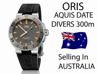 Fake AAA Oris AQUIS DATE MENS Steel  43mm DIVERS WATCH RRP $2100  SELLING in AUST Watch