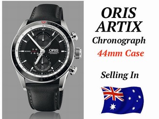 Oris Artix GT 44m Chronograph leather Band deployment. RRP $3999 SELLING in AUST