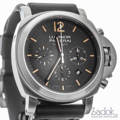 Panerai Luminor Daylight Automatic Chronograph 44mm Black Dial PAM00356
