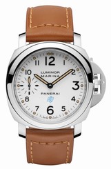 Panerai Luminor Marina 44mm Steel/Leather Men's Watch PAM00660