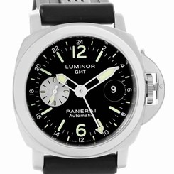 Panerai Luminor GMT Rubber Strap Automatic Mens Watch PAM00088 7612456218057