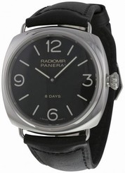 PAM00610 NEW PANERAI RADIOMIR BLACK SEAL 8 DAYS ACCIAIO MENS MANUAL WATCH