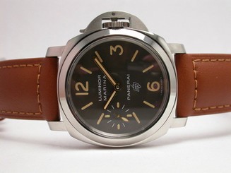 PANERAI RADIOMIR BLACK SEAL LOGO STAINLESS STEEL AUTOMATIC MENS WATCH PAM00380