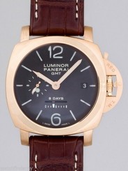 Panerai PAM00289 Luminor 1950 8 Days GMT Rose Gold 44mm NEW PAM 289 Ret: $27,200 7612456342776