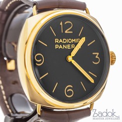 Officine Panerai 3 Days Oro Rossa PAM00379 18K Rose Gold Acrylic Crystal 7612456753923