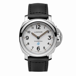 PANERAI MEN'S LUMINOR 44MM LEATHER BAND STEEL CASE MECHANICAL WATCH PAM00630