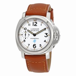 Panerai Luminor Marina Hand Wound White Dial Mens Watch PAM00660