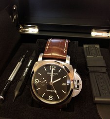 Panerai Luminor Marina PAM00320 44mm GMT - B&P 2015 - Unworn - RRP:��6,500
