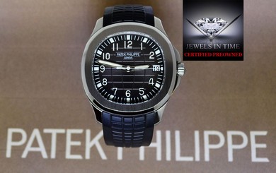Patek Philippe Jumbo Aquanaut 5167 Steel Rubber Mens Watch Box/Papers 5167A