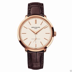 Patek Philippe Mens Calatrava 5123R-001 18K Rose Gold 38mm NEW Retail: $24,900