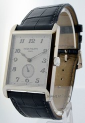 Patek Philippe Gondolo 5109 18K White Gold Mens Watch 5109G