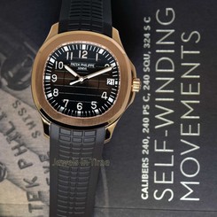 NEW Patek Philippe Mens Aquanaut 5167 18k Rose Gold Automatic Box/Papers 5167R