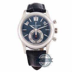 Patek Philippe Annual Calendar Chrono 5960P-015 Auto Platinum Mens Watch