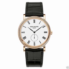 Patek Philippe Mens Calatrava 5116R-001 18K Rose Gold 36mm NEW Retail: $26,100