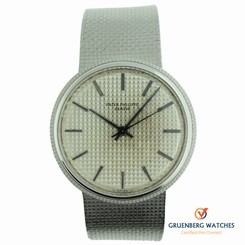 Patek Philippe White Gold Calatrava Automatic on Bracelet Ref. 3563