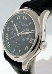 Patek Philippe 5035P Platinum Annual Calendar Automatic RARE gent's 37mm Watch.