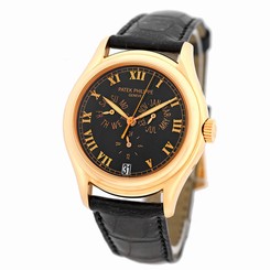 PATEK PHILIPPE 18K Rose Gold Annual Calendar 5035 R Auto Box Warranty 5035-R