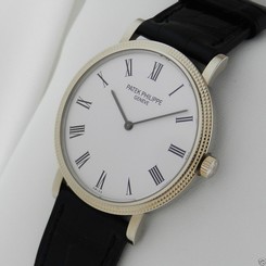 Patek Philippe Calatrava Mens Wristwatch Model 5120G B&P New Retail: $ 27,000