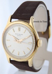 Patek Philippe Vintage 2508 18K Yellow Gold Mens Watch Box/Papers 2508J