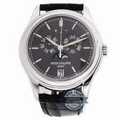 Patek Philippe Annual Calendar 5146P-001 Auto 39mm Platinum Mens Strap Watch