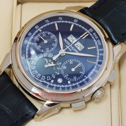 Patek Philippe White Gold Grand Complications Blue Dial 5270G-014 UNWORN