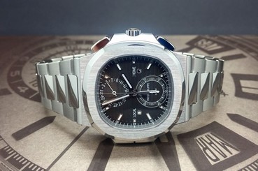 Patek Philippe Nautilus 5990/1A Chronograph Travel Time Brand NEW!