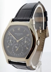 Patek Philippe Perpetual Calendar 18k Gold Mens Automatic Watch Box/Papers 5040G