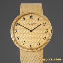 PATEK PHILIPPE GENEVE AUTOMATIC 18K YELLOW GOLD REF.3588/2 MEN'S BOX&PAPER