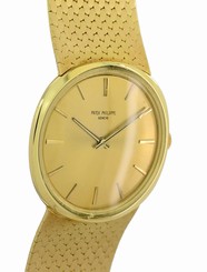 Patek Philippe Ref 3544/1 Mens Watch Solid Yellow Gold Manuel Wind