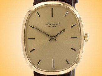 Philippe Ellipse 18K Yellow Gold Unisex Manually Wound Classic Watch 3548J-203