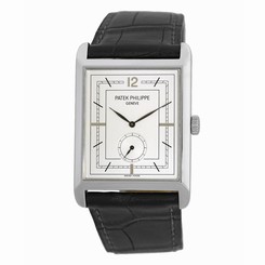 PATEK PHILIPPE Gent's Platinum Gondolo 5109 P Patek Papers Box 5109-P 2005 MINTY