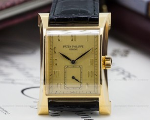 Patek Philippe 5500J 5500 5500 J Pagoda 18K Yellow Gold / Gold Dial COMPLETE !!