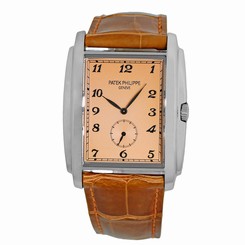 PATEK PHILIPPE Mens 18K White Gold Gondolo 5124 G Box Warranty MINTY 5124-G