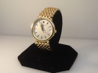PATEK PHILLIPE CALATRAVA YELLOW GOLD BRACELET MEN'S WATCH 3998/1J WITH BOX!!!
