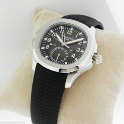 Patek Philippe Aquanaut Travel 5164A Time Black Dial New Retail: $ 34,000