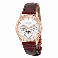 Patek Philippe Grand Complications Silver Dial 18kt Rose Gold Mens Watch
